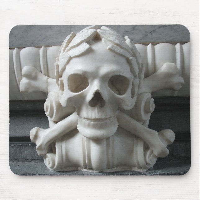 Pirate Skull & Bones Mousepad (Front)