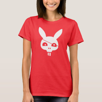 Pirate Skull Bunny With EyePatch T-Shirt