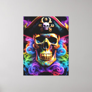 Pirate Skull Canvas Print