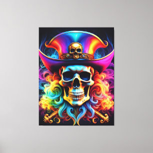 Pirate Skull Canvas Print