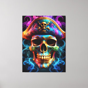 Pirate Skull Canvas Print