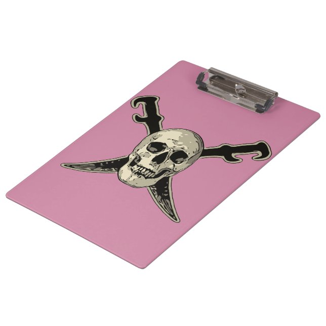 Pirate (Skull) - Clipboard (Angled)