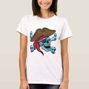 Pirate Skull & Crossbones-01 T-Shirt