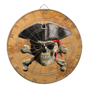 Pirate Skull Dartboard