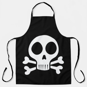 Pirate Skull Design Apron
