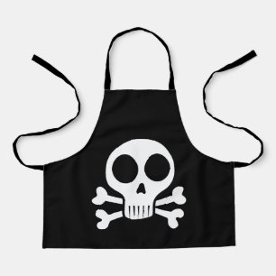Pirate Skull Design Apron