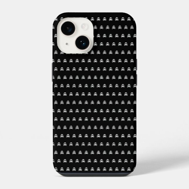 Pirate Skull Design iPhone Case (Back)