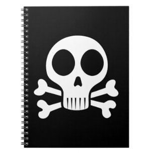 Pirate Skull Design Notebook