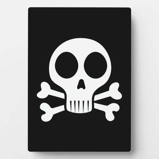 Pirate Skull Design Plaque (Front)