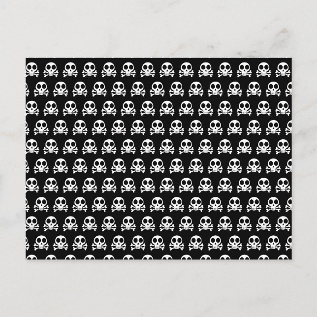 Pirate Skull Design Postcard (Front)
