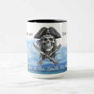 Pirate Skull for South Pacific Cruise Lido Mug