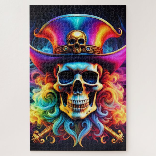 Pirate Skull Jigsaw Puzzle (Vertical)