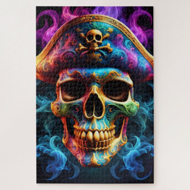 Pirate Skull Jigsaw Puzzle (Vertical)