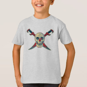 Pirate (Skull) - Kids' Basic Hanes Tagless Comfort T-Shirt