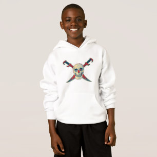 Pirate (Skull) - Kids' Pullover Hoodie