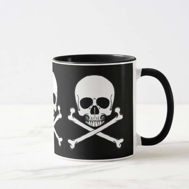 Pirate Skull Mug (Right)