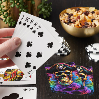 Pirate Skull Playing Cards