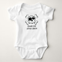 Pirate Skull Swab Me Poop Deck