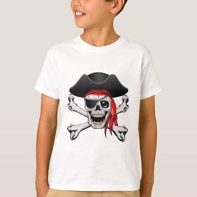 Pirate Skull T-Shirt (Front)