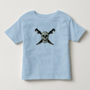 Pirate (Skull) - Toddler Fine Jersey T-Shirt T-Shirt