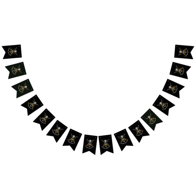 Pirate Skull Treasure Bunting (All)