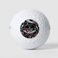 Pirate Skull with Crossed Sabres
