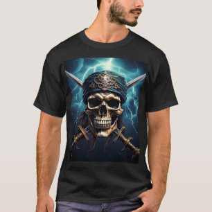 Pirate Skull with Swords T-Shirt