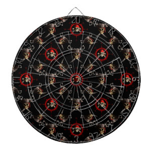 Pirate Skulls Dartboard