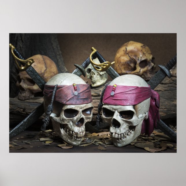 Pirate Skulls poster (Front)