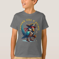 Pirate Sparrow Squawk Funny Talk Like a Pirate