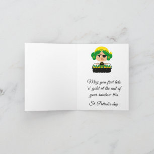 pirate st patrick's day card