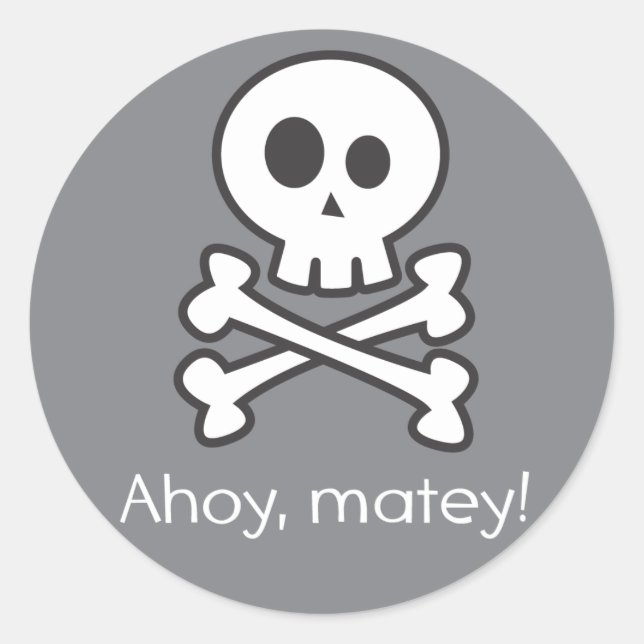 Pirate Sticker (Front)
