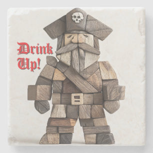 Pirate Stone Coaster