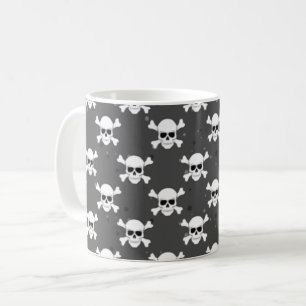 Pirate Style - Skull Pattern  Coffee Mug