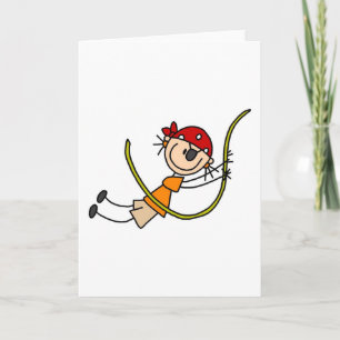 Pirate Swinging Card