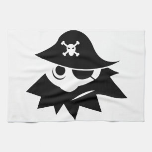 Pirate Tea Towel