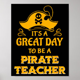 Pirate Teacher Theme For School Staff Showing Masc Poster