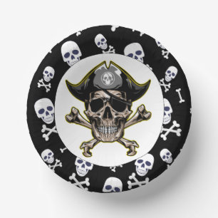 Pirate theme party adult BIRTHDAY Paper Plate