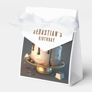 Pirate themed Cake Birthday Favour Box