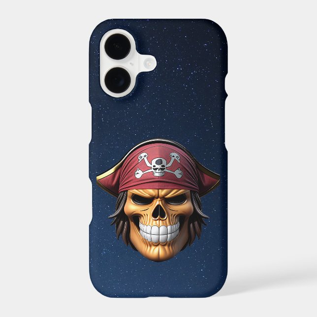 Pirate themed emoji’s phone cover (Back)