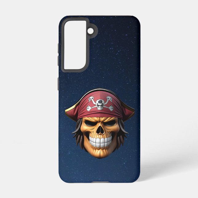 Pirate themed emoji’s phone cover (Back)