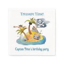 Pirate Treasure Island Birthday Party