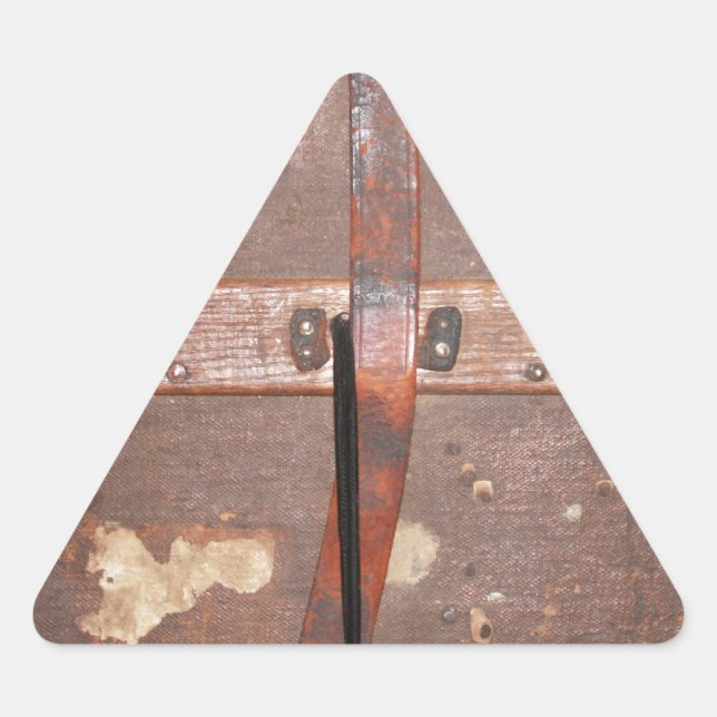 Pirate Trunk Triangle Sticker (Front)