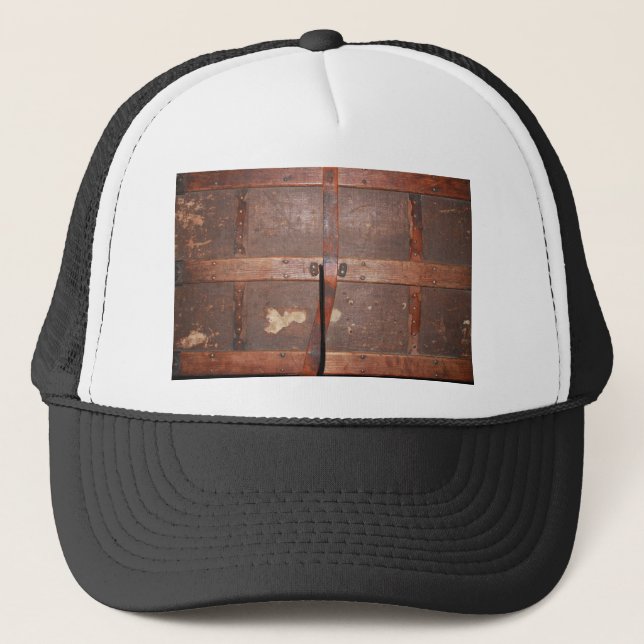 Pirate Trunk Trucker Hat (Front)
