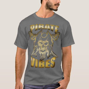 Pirate Vibes Lovers Skull T-Shirt