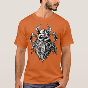 Pirate Viking skull Classic TShirt