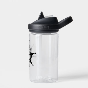 Pirate Water Bottle Clear