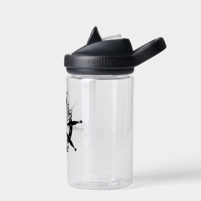 Pirate Water Bottle Clear (Left)