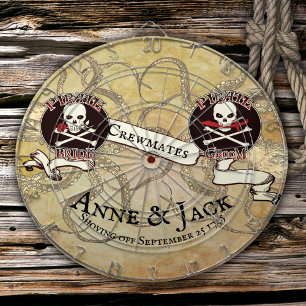 Pirate Wedding Dartboard