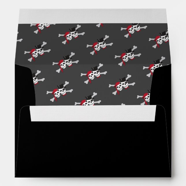 pirate wedding envelopes (Back (Bottom))
